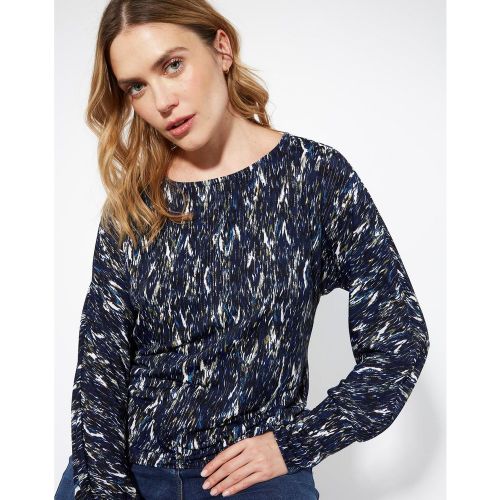 Top manches chauves-souris imprimé - RIU PARIS - Modalova