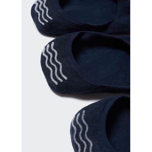 Pack 3 paires de chaussettes invisibles - mango man - Modalova