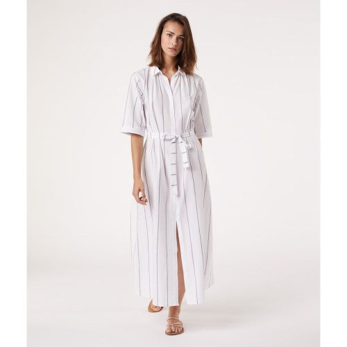 Robe chemise rayée coton bio GASPARD RAYE - ETAM - Modalova
