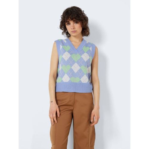 Top en maille À carreaux - Noisy May - Modalova