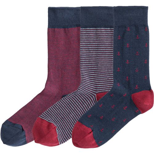 Lot de 3 paires de chaussettes, made in Europe - LA REDOUTE COLLECTIONS - Modalova