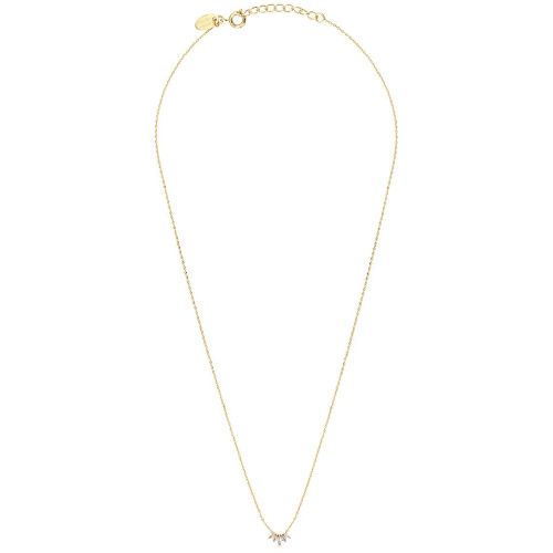 Collier doré à l'or fin DIANE - CAROLINE NAJMAN - Modalova