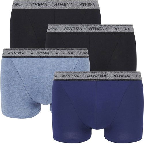 Lot de 4 boxers Basic Coton - Athena - Modalova