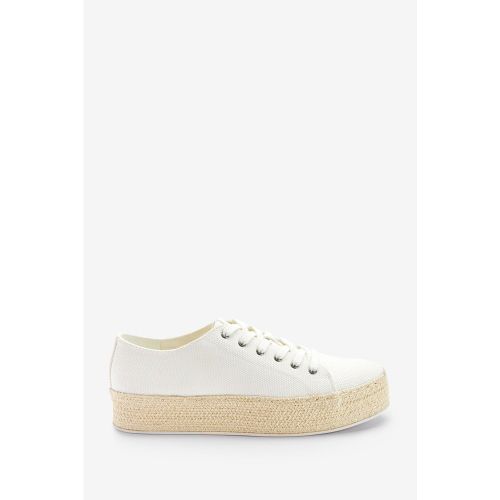 Baskets espadrilles à plateforme - Next - Modalova