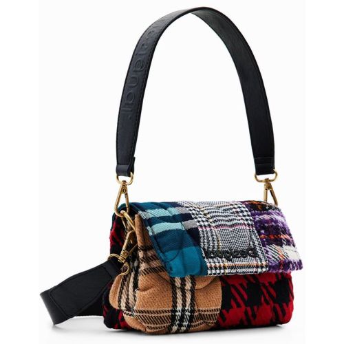 Mini sac à bandoulière tartan - Desigual - Modalova