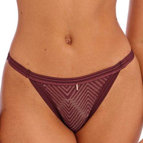 Culotte taille basse en dentelle géométrique Tailored - Freya - Modalova