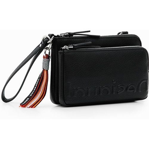 Petit sac à bandoulière demi-logo - Desigual - Modalova