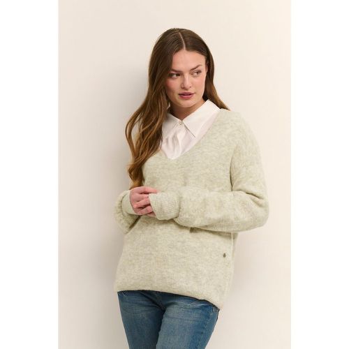 Pullover tricoté CRMerle - Cream - Modalova