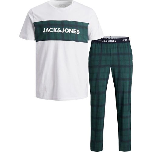Pyjama long logo poitrine - jack & jones - Modalova