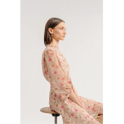 Robe en voile imprimé - MOLLY BRACKEN - Modalova