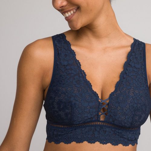 Soutien-gorge bralette triangle, dentelle - LA REDOUTE COLLECTIONS - Modalova