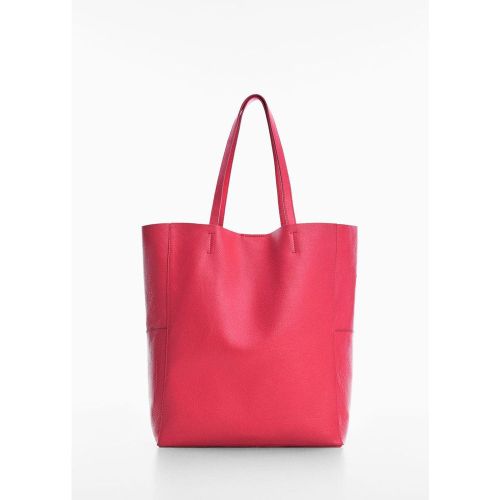 Sac shopper cuir - Mango - Modalova