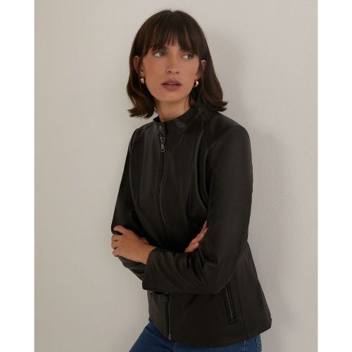 Blouson cuir - WOMAN EL CORTE INGLES - Modalova