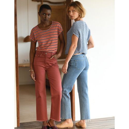 Jean large, denim stretch - Anne weyburn - Modalova