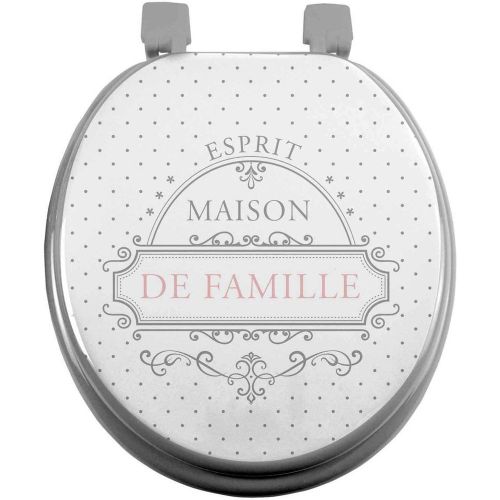 Abattant WC MDF Maison de famille - DECORATIE - Modalova