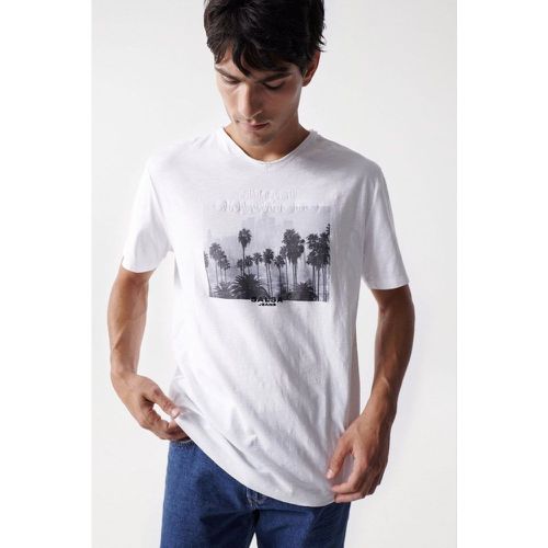 T-shirt régulier avec imprimé PALM BEACH - Salsa - Modalova