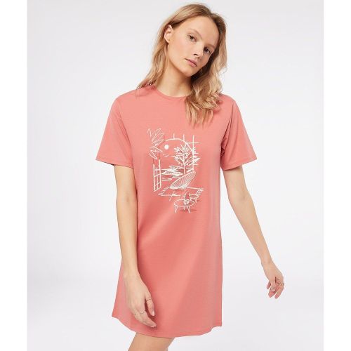 Chemise de nuit en coton BAYANE - ETAM - Modalova