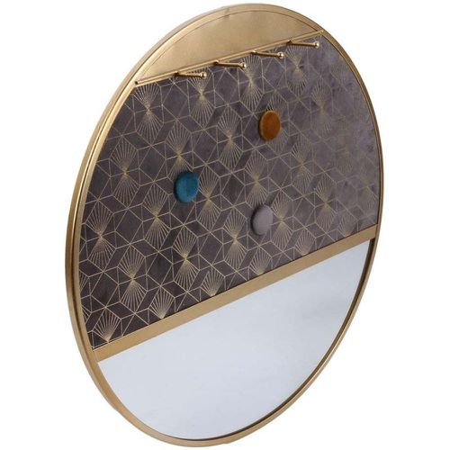 Porte-bijoux miroir rond Dorure 40.5 cm - CMP - Modalova