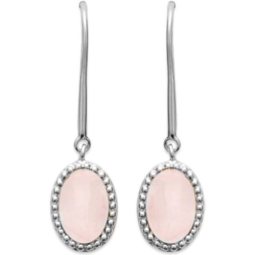 Boucles d'oreilles pendantes quartz rose EMMA - Bijoux Privés Discovery - BIJOUX PRIVES DISCOVERY - Modalova