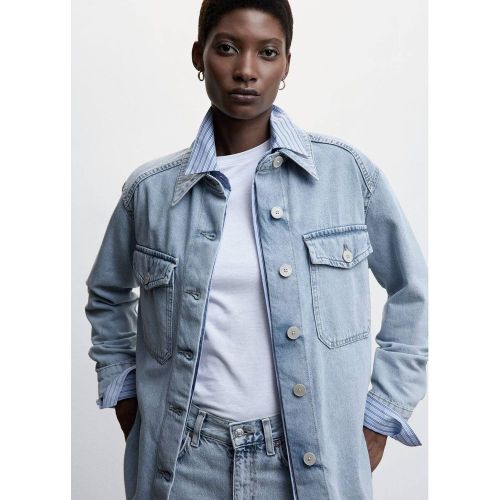 Surchemise jean oversize - Mango - Modalova