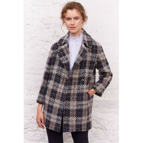 Manteau ample en tweed de laine mélangée SIANA - Gerard Darel - Modalova