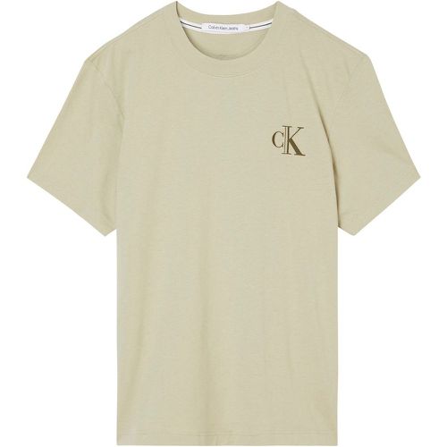 T-shirt coton col rond - Calvin Klein Jeans - Modalova