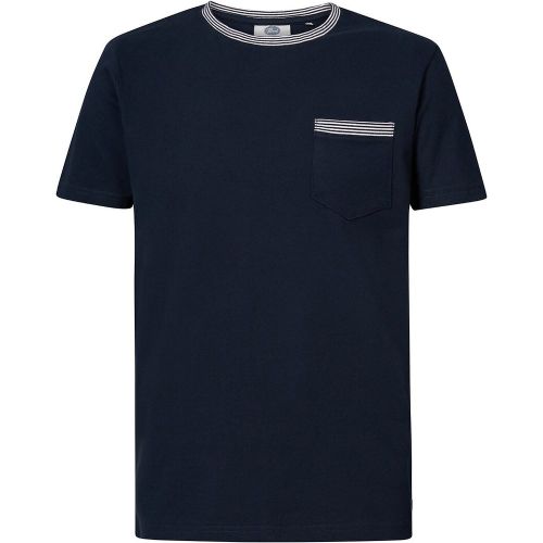 T-shirt col rond 1 poche poitrine - PETROL INDUSTRIES - Modalova