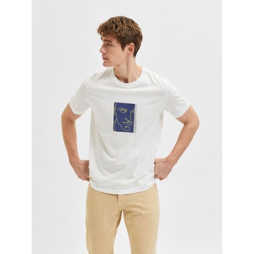 T-Shirt Imprimé - Selected Homme - Modalova