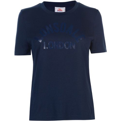 T-shirt col rond manche courte - Lonsdale - Modalova
