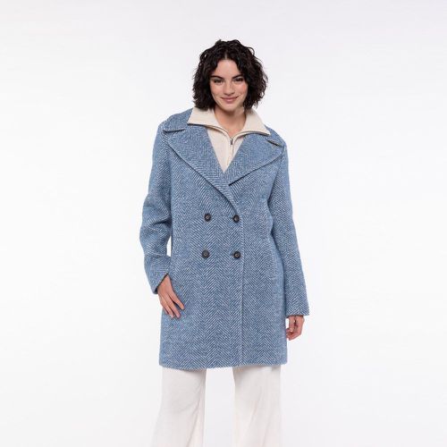 Caban long laine vierge CHAVANGES - TRENCH AND COAT - Modalova