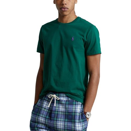 T-shirt col rond en jersey de coton - Polo Ralph Lauren - Modalova