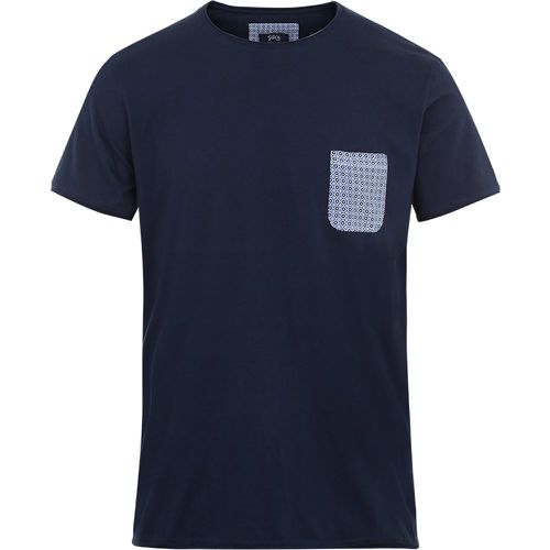 T-shirt poche imprimée Azulejos - GILI’S - Modalova