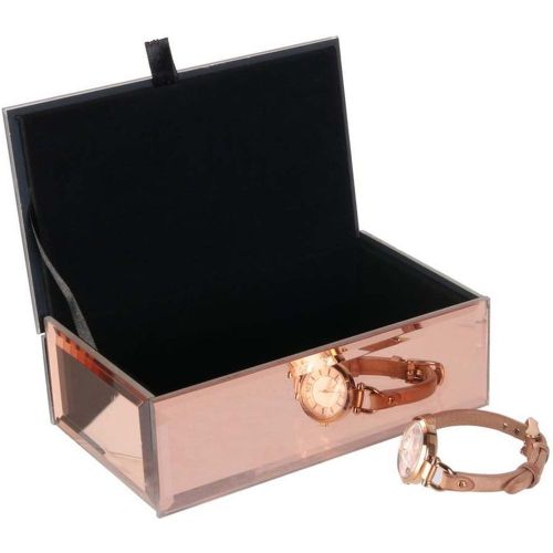 Boîte à bijoux cuivré effet miroir - CMP - Modalova