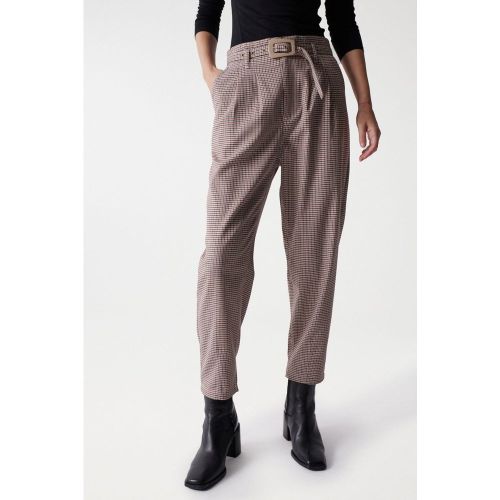 Jean Boyfriend Cropped Slim - Salsa - Modalova