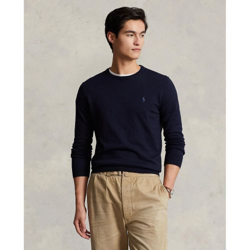 Pull col rond en coton pima - Polo Ralph Lauren - Modalova