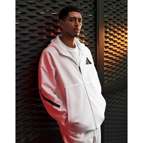 Nouvelle veste de survêtement à capuche entièrement zippée Z.N.E. - - Adidas - Modalova