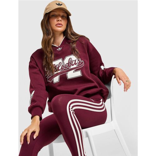 Sweat Varsity Col V - - adidas Originals - Modalova