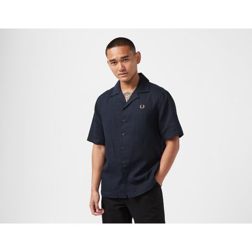 Fred Perry Woven Pique Shirt, Blue - Fred Perry - Modalova