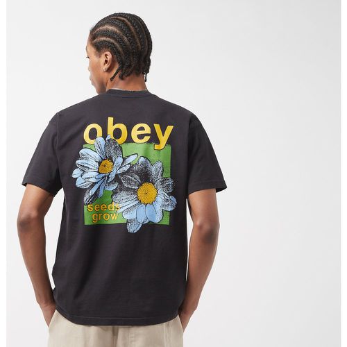 Obey Seeds Grow T-Shirt, Black - Obey - Modalova
