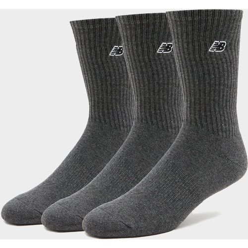 New Balance Logo Socks 3 Pack, Grey - New Balance - Modalova