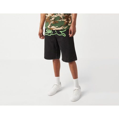 Running Dog Denim Shorts - ICECREAM - Modalova