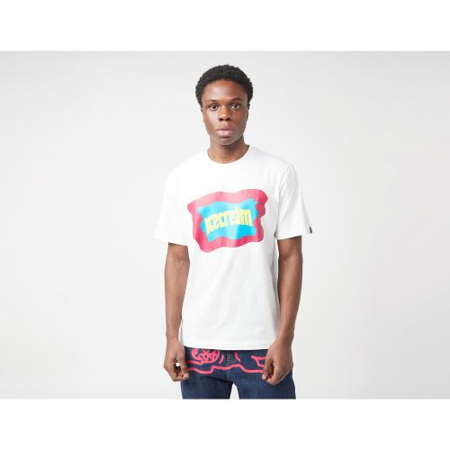 ICECREAM Block Logo T-Shirt, White - ICECREAM - Modalova