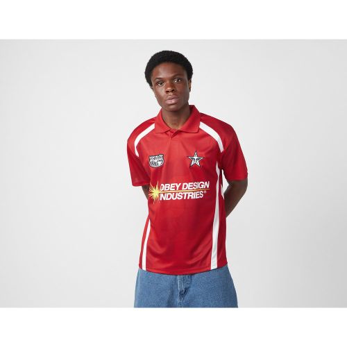 Obey Soccer Jersey, Red - Obey - Modalova