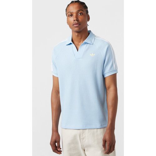 Waffle Knit Polo - adidas Originals - Modalova