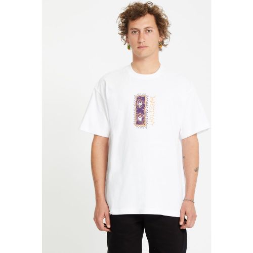 Volcom T-shirt Eye Rust - WHITE - Volcom - Modalova
