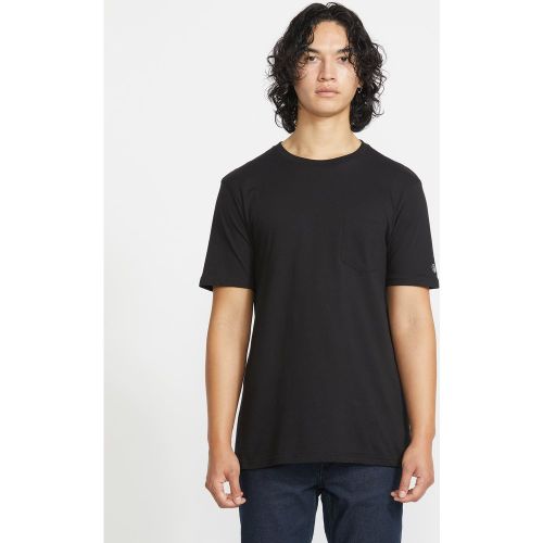 Volcom T-shirt Solid Pocket - BLACK - Volcom - Modalova