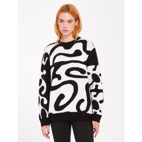 Volcom Pull Zephyr - Black White - Volcom - Modalova