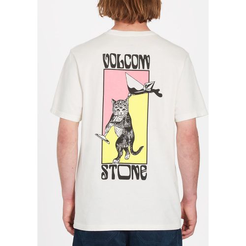 Volcom T-shirt Feline - CREAM - Volcom - Modalova