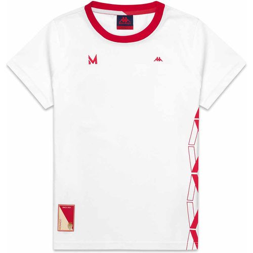 T-Shirt Ritona Robe di - AS Monaco 2024 Blanc Femme - Kappa - Modalova