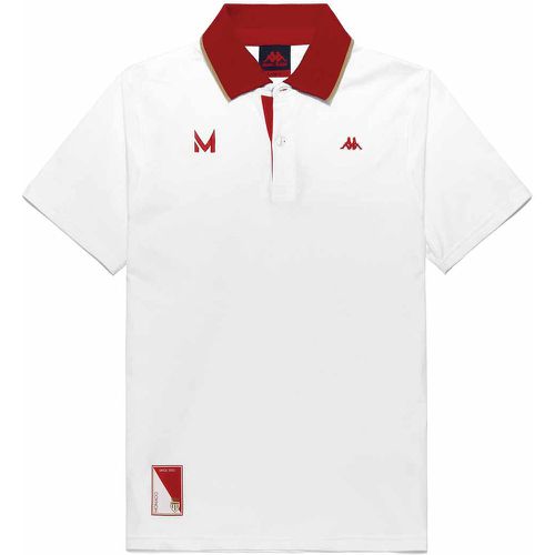 Polo Iuno Robe di - AS Monaco 2024 Rouge Unisexe - Kappa - Modalova